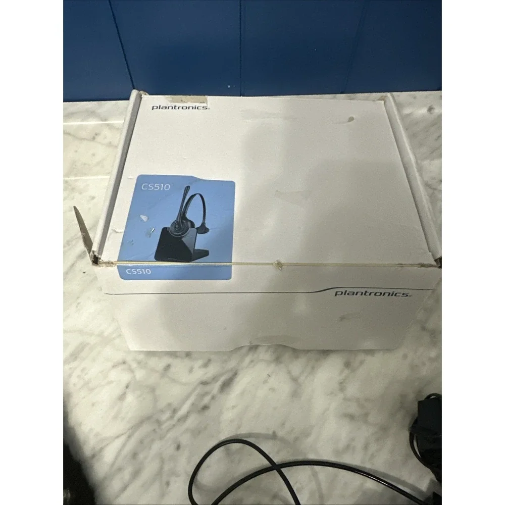 Plantronics CS510 Wireless Headset System w/ Base 84691-01 In‎ Original Box